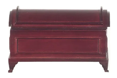 Domed Trunk, Mahogany Finish